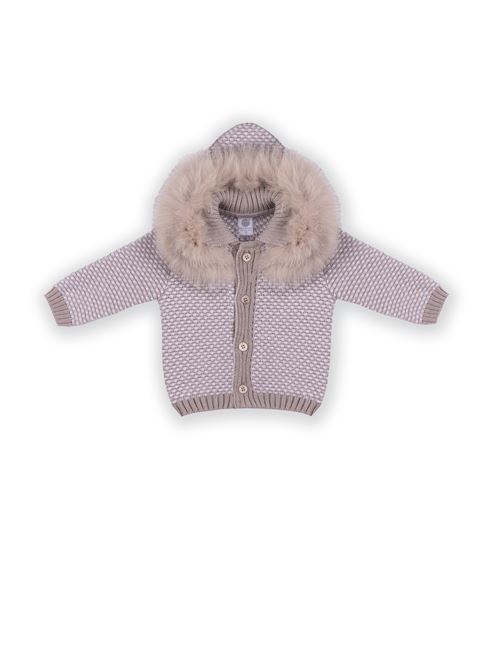 MARLU' Cardigan MARLU' | IF5040TORTORA VANIGLIA